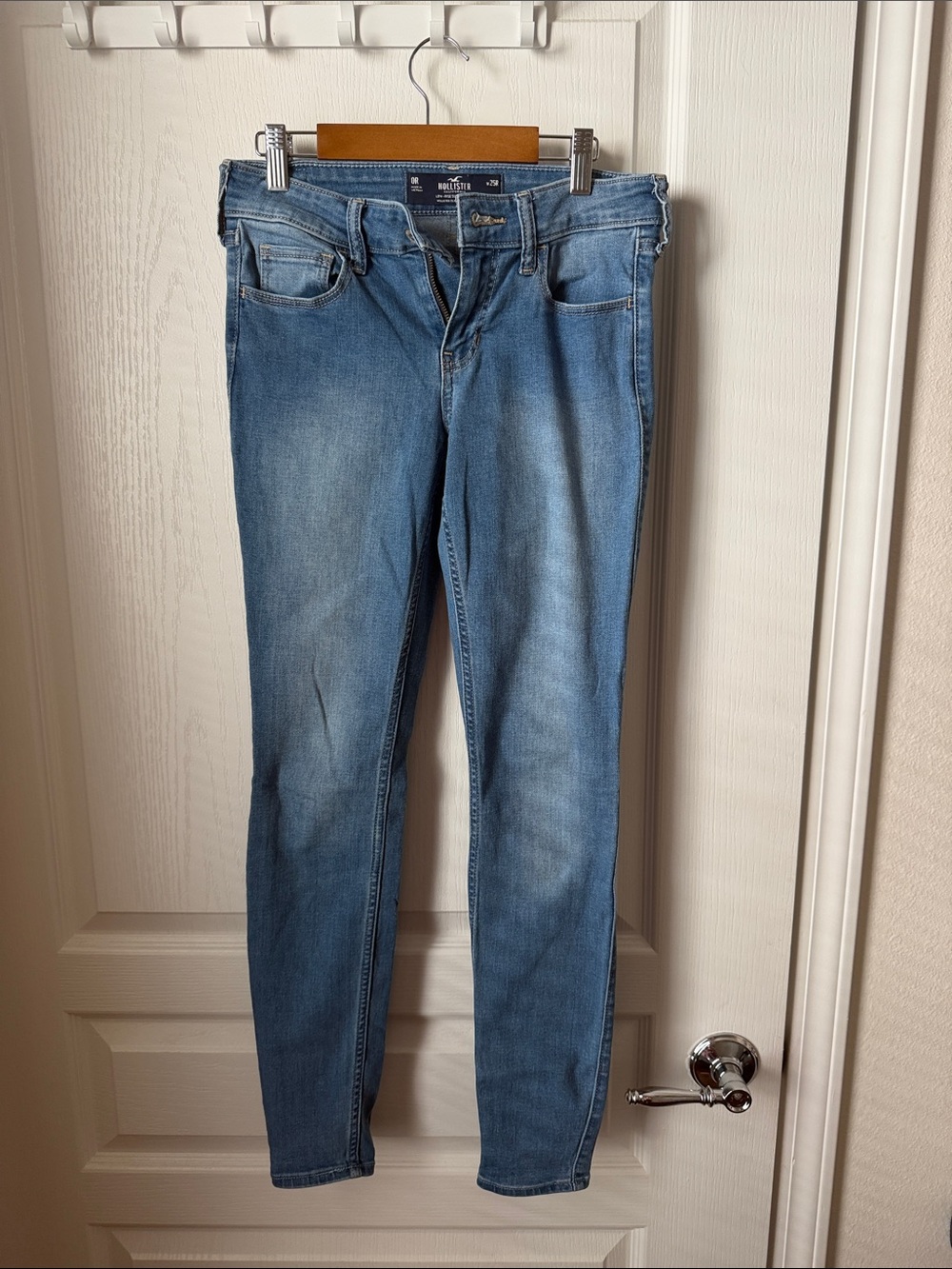 Hollister Light Wash Skinny Jeans